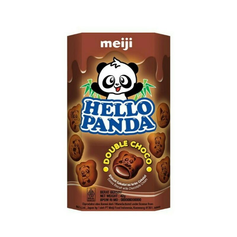 

HELLO PANDA Biskuit Double Choco