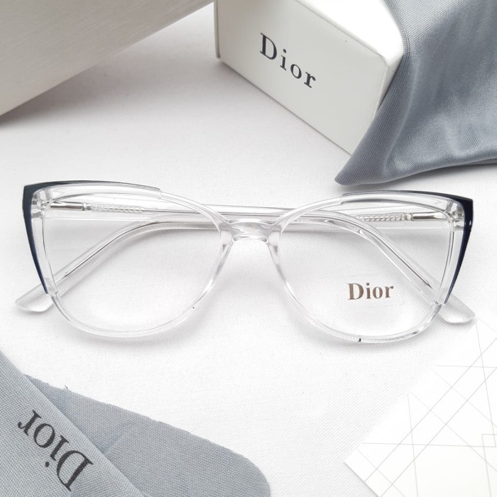 Frame Kacamata Wanita Cat Eye AE752CLR Bening Minus