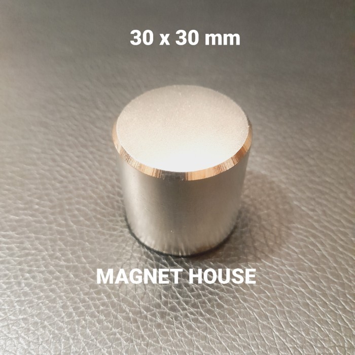 

Magnet Neodymium Bulat Silinder 30X30 Mm 30X30Mm 30 X 30 Mm 30Mmx30Mm