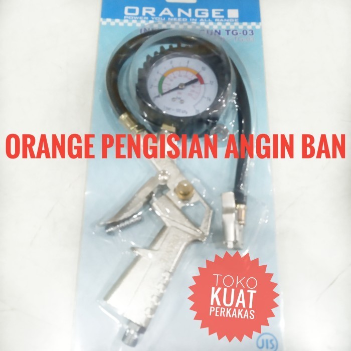 ORANGE INFLATING GUN TG-03 PENGISIAN ANGIN BAN