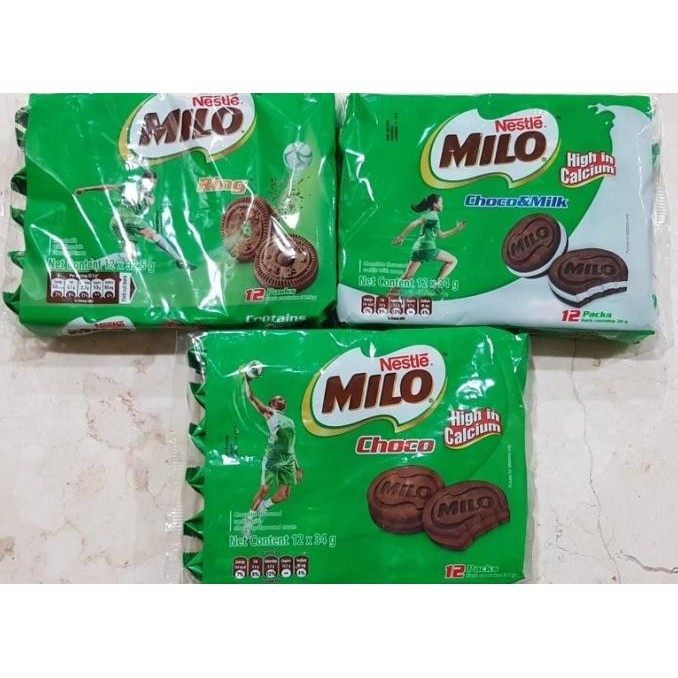 

MILO COOKIES 3 VARIANTS