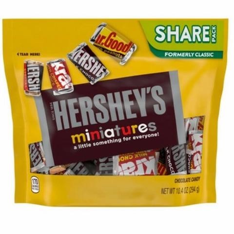 

HERSHEY'S MINIATURES 294gr