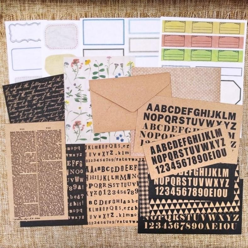 

SCRAPBOOK A5 WITH FREEBIES - DP023 - SCRAPBOOK ALBUM 21CMX15CM (20X14CM) COD