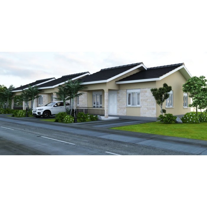 Jasa 3D Render Desain Rumah 1 Lantai