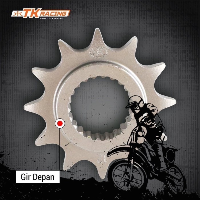 Gir Gear Depan Tk Honda Crf 150 L Size 428 - 13T/14T/15T/16T/17T