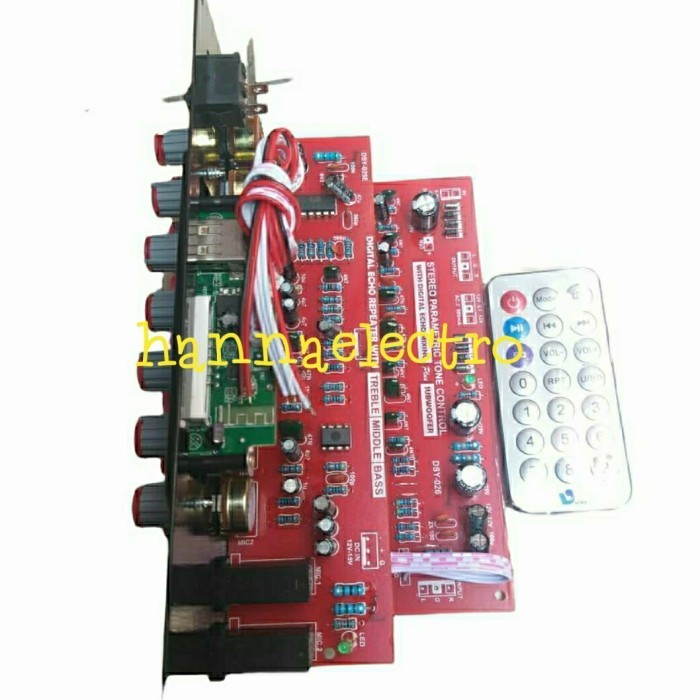 Kit Tone Control Stereo Mp3 Bt Bluetooth Dsy 207X