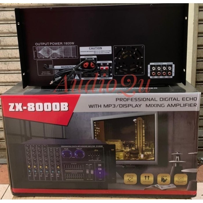 Amplifier Betavo Zx 8000 B / Zx 8000B / Zx8000B Profesional Bluetooth