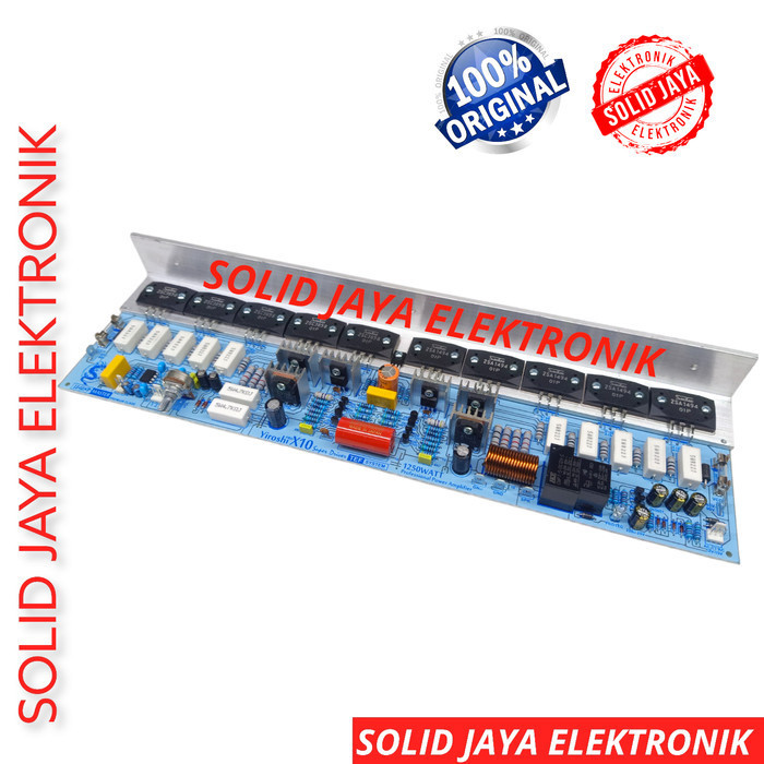 Kit Power Yiroshi X10 1250W Power Amplifier X 10 Tr Sanken Asli-Legend