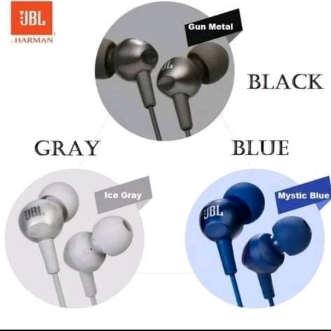 Original Jbl C200Si Pure Bass Earphone Excellent Sound Quality Headset