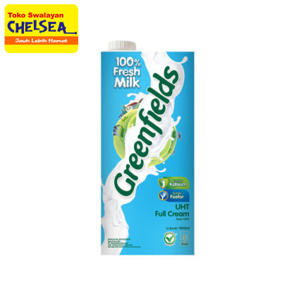 

Greenfields Susu UHT Full Cream 1 Liter per 2 pcs