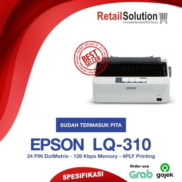 EPSON LQ-310 DOTMATRIX PRINTER