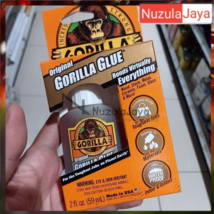 

Lem Serbaguna Gorilla Original Glue Lem Keramik Lem Kaca Lem Kayu 59mL