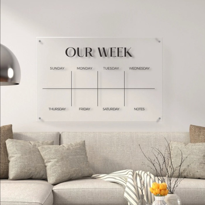 

Daily Planner Akrilik Weekly Planner Tabel Jadwal Schedule Acrylic PROMO