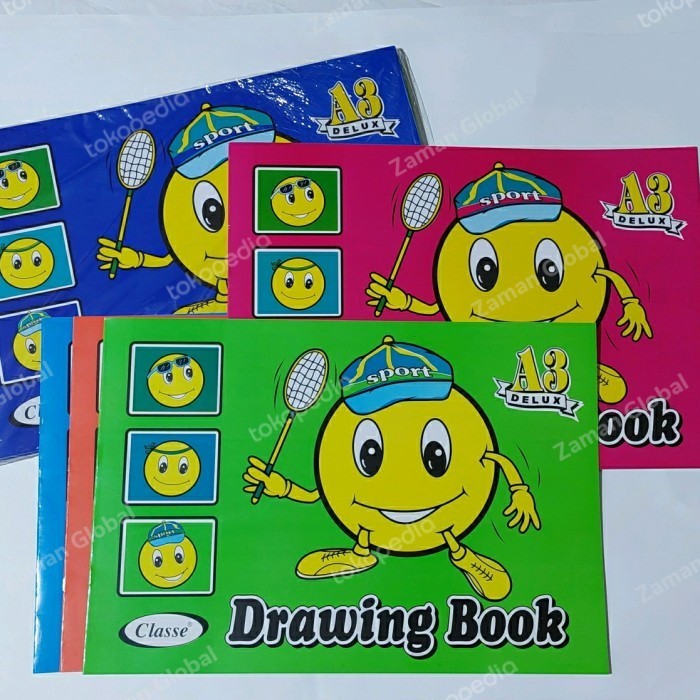 

Buku Gambar A3(Besar)"Classe" Ukuran A3 Isi:10Buku, Made In Indonesia