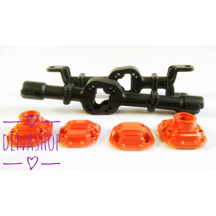 AXLE HOUSING GARDAN BOX SET BRIDGE MN D90 MN90 FULL METAL (NOT WPL)