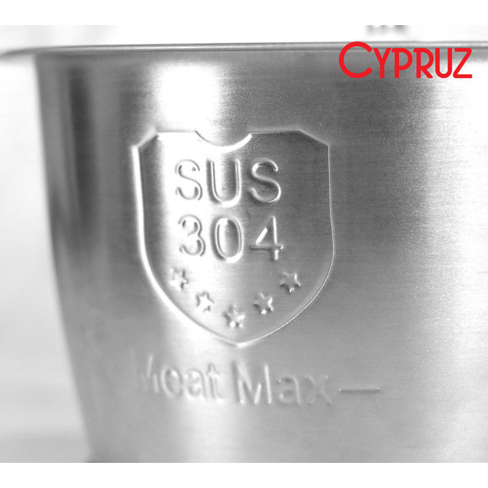 Food Processor Chopper 2 Liter Wadah Stainless Sus 304 Cypruz Cr-0083