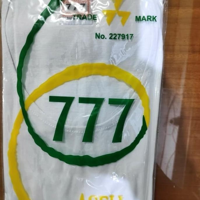 KAOS OBLONG PRIA POLOS 777 44-46-48