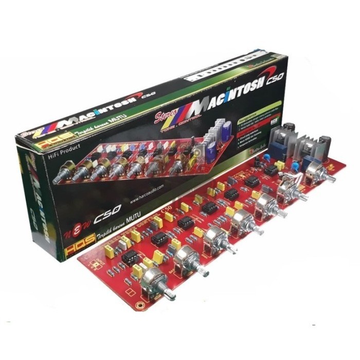 Kit Tone Control Parametrik Machintosh C50 Tone Control Bell Bgr