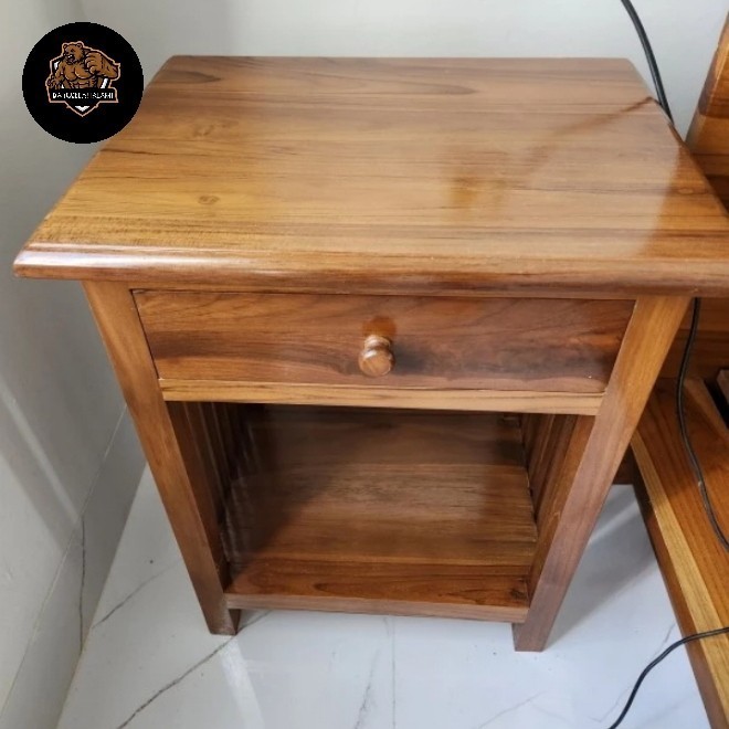 Nakas Kayu Mahoni/Nakas Dispenser/Meja Dispenser Minimalis Modern