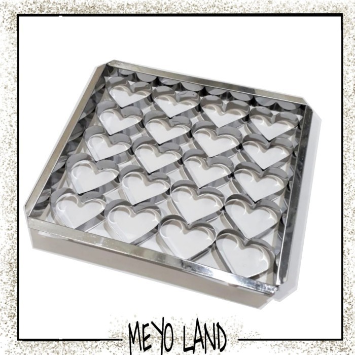 

ZA627 Cetakan Kue Kering HATI LOVE BESAR Cookies Cutter Gagang Kayu Lokal PROMO SPECIAL
