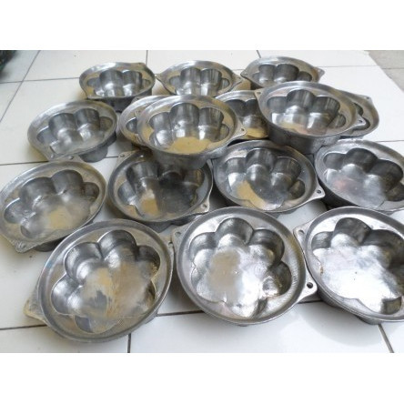 

PR314 Cetakan kue Bingke loyang makanan khas tradisional bingka + Tutup FREE ONGKIR
