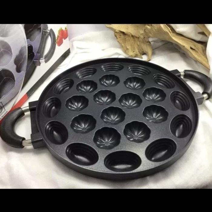 

GM960 LoyangKue Cetakan Kue 24 motif Pancake Snack Maker Cetakan Kue Cubit C PROMO