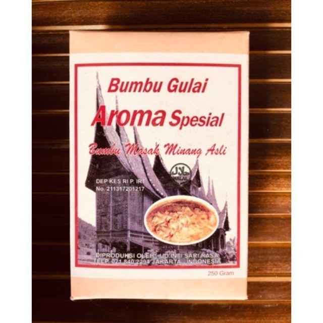 

EY462 Bumbu gulai aroma spesial 250gram/ bumbu masak minang asli SALE