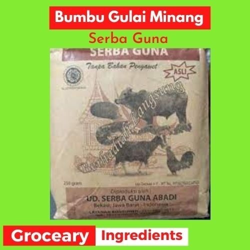 

EK114 Bumbu Gulai Minang / Bumbu Masak Minang Serba Guna 1 Kg GRATIS ONGKIR