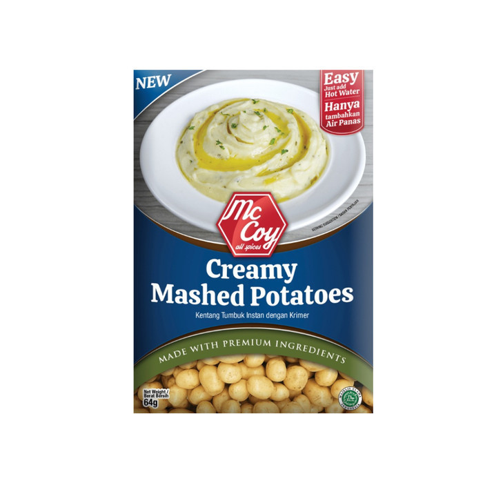 

JR358 (BUMBU BAHAN MASAKAN) MCCOY MASHED POTATO ALL VARIANT STOK TERBATAS