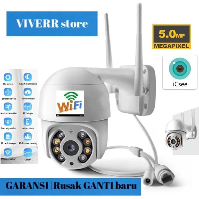 Kamera Ipcam Cctv Aplikasi Icsee Oudoorindoor Cctv Rumah.