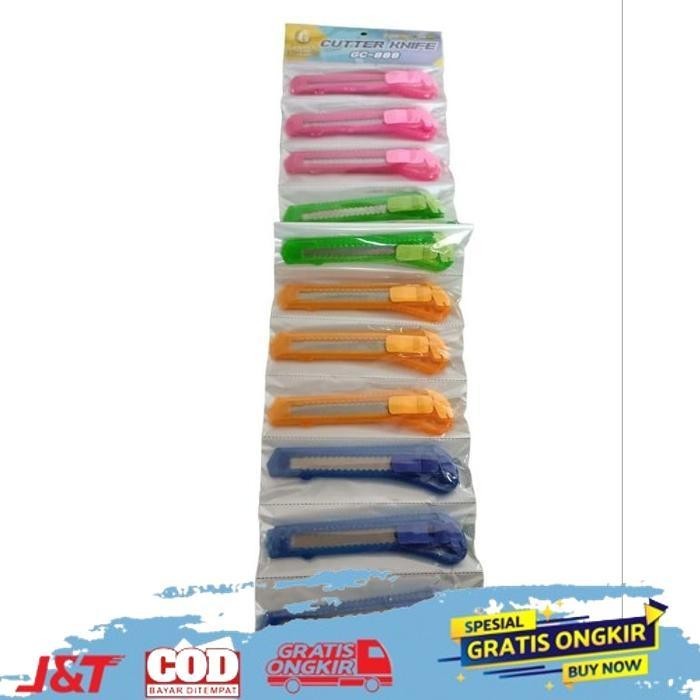 

VIRAL PISAU CUTTER BESAR 12 PIECES VIRAL