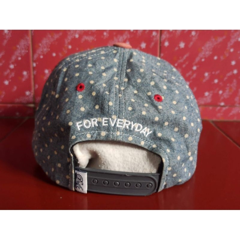 Promo Mega Sale 4.4 // topi drife dr merci visor pendek lemes cycling cap preloved