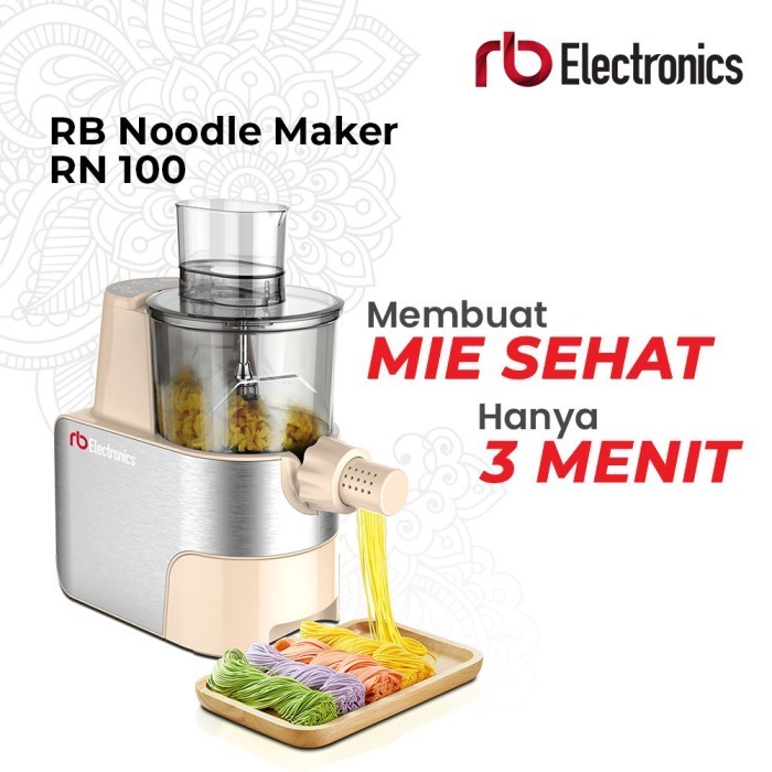 Rb Noodle Maker Rn-100 Professional Mesin Mie Otomatis Jumbo