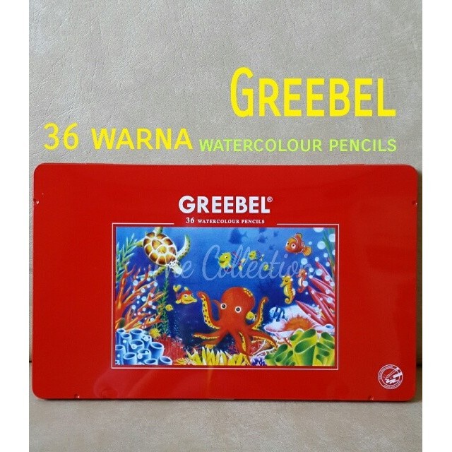

Atk0089Gb (36Warna Kaleng Watercolour Pencil Greebel 2736 Pensil Gift -Anza Wahda