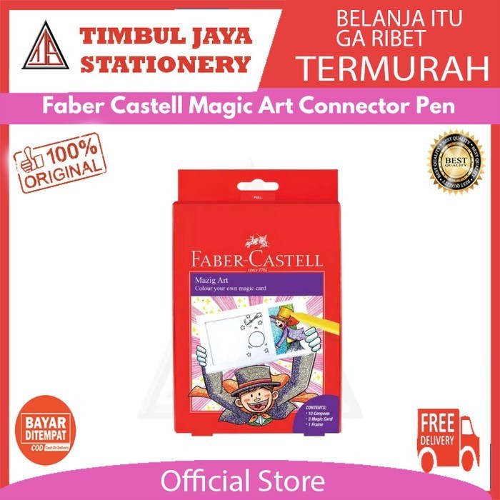 

Mazig Art Connector Pen Spidol Faber Castel Murah -Anza Wahda