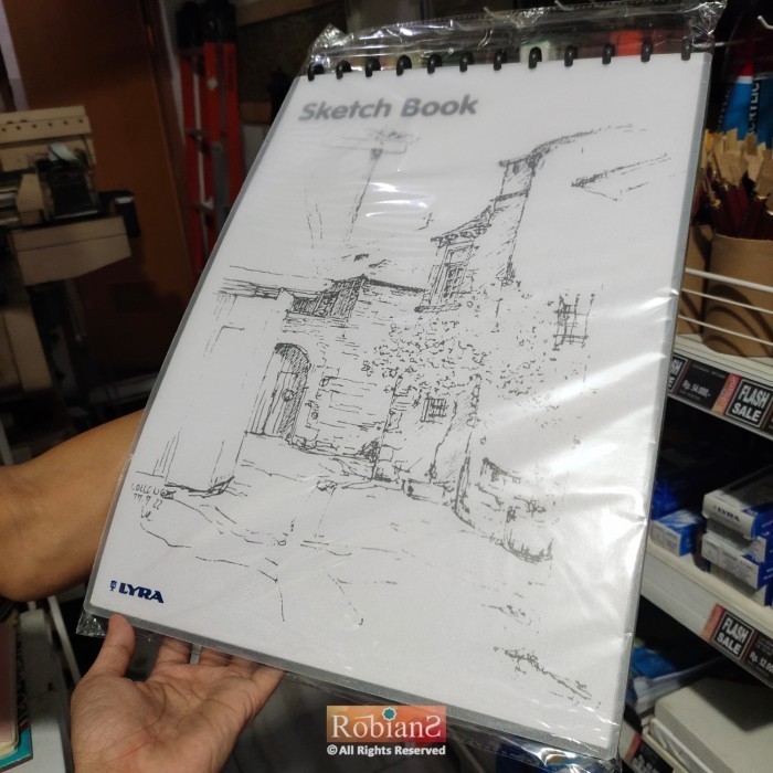 

Buku Sketsa Sketch Book Lyra - Uk. A3 (Isi 30 Lembar) -Anza Wahda