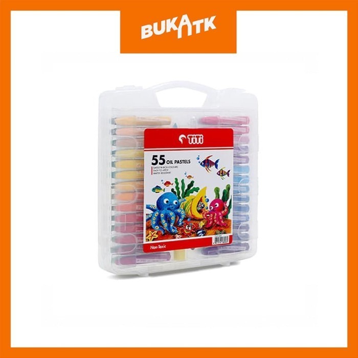 

Crayon Titi 55 Warna Oil Pastel -Anza Wahda