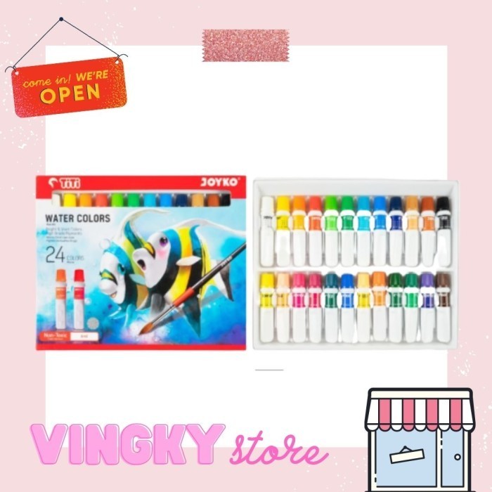 

Cat Air Titi 24 Warna Isi 6Ml -Anza Wahda