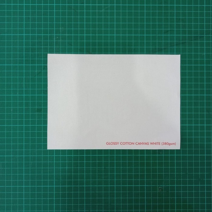 

Cetak Print Canvas Uc - 13 Solvent Glossy Cotton Canvas -Anza Wahda