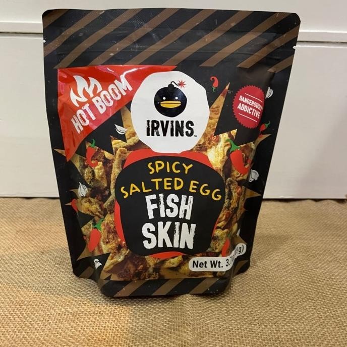 

BIG SALE IRVINS SALTED EGG FISH SKIN 105 G !!!!!