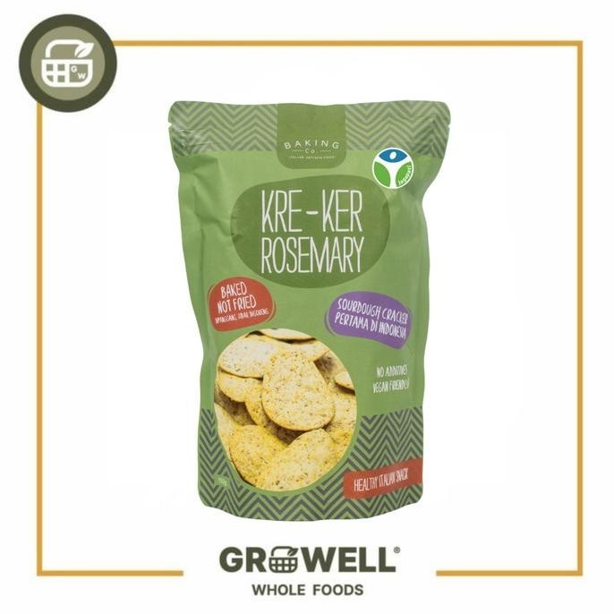 

BIG SALE BAKING CO KRE-KER ROSEMARY&OLIVE OIL 150GR !!!!!