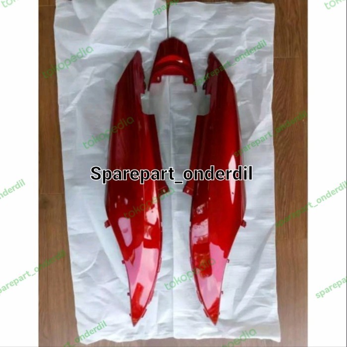 Baru Cover Body Samping Mio J/Mio Gt Merah Maroon Terbaik
