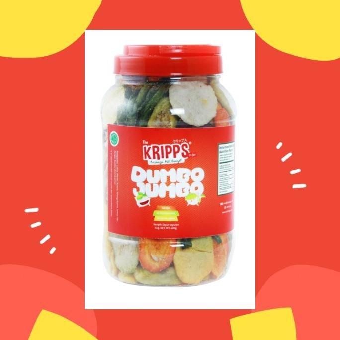 

READY STOCK THE KRIPPS KERIPIK SAYUR - DUMBO JUMBO 400G !!!!!