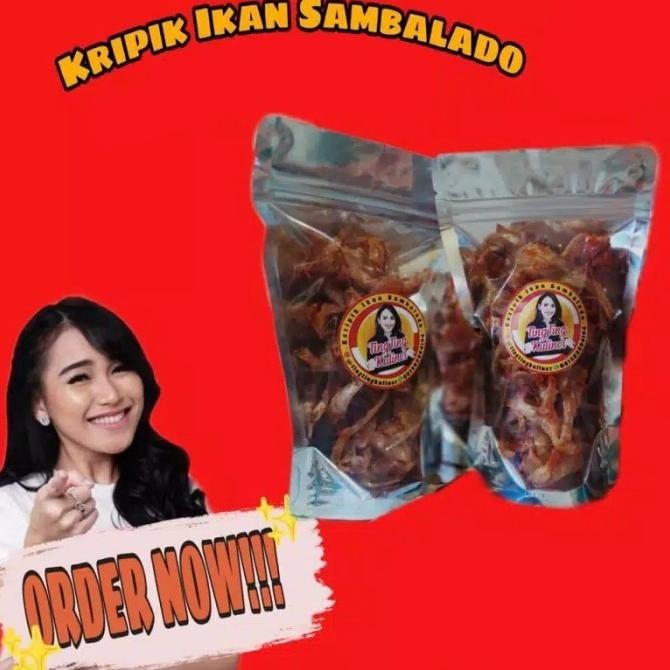 

NEW PRODUK KRIPIK IKAN SAMBALADO BY AYU TING-TING PEDAS KERIPIK BALADO IKAN !!!!!