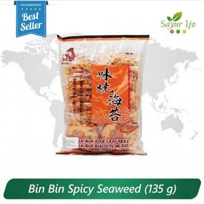 

Bin Bin Spicy Seaweed Rice Craers 135 Gr Kue Sna Beras Rumput Laut