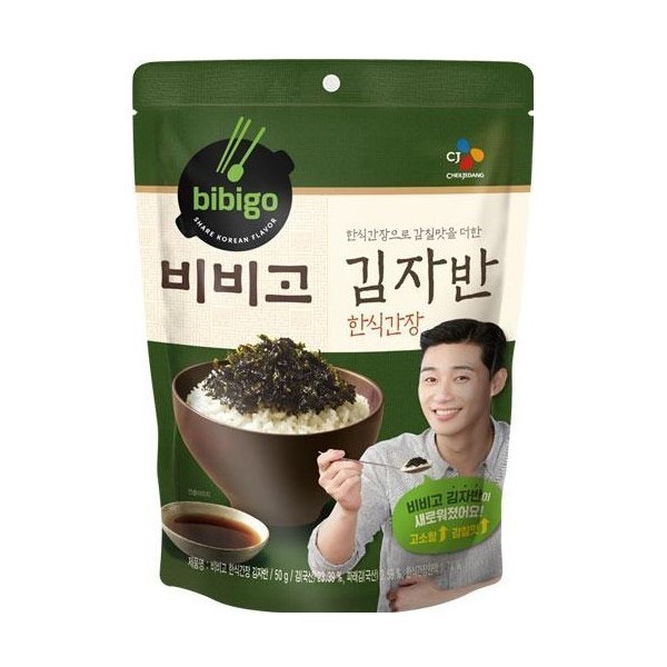 

Bibigo Seaweed Flakes With Soy Sauce 50G/Sna Rumput Laut Untuk Nasi