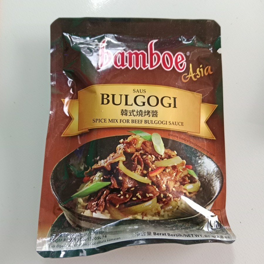

Bamboe Bulgogi 80gr