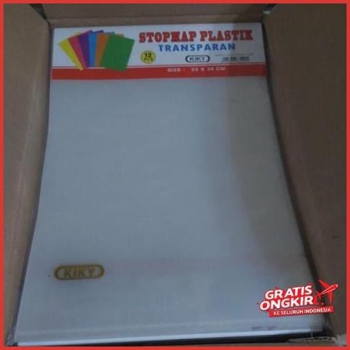 

Extra (12 Pcs) Map L Bening Kiky Folio F4 / Stofmap Plastik Kiky Harga Discount