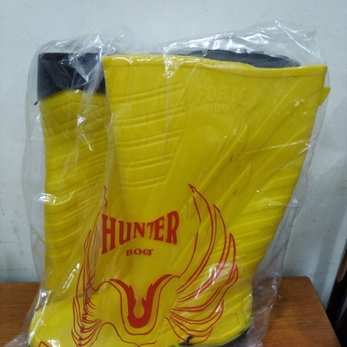 SEPATU BOOTS HUNTER KUNING SIZE 39 / SAFETY BOOTS ORIGINAL