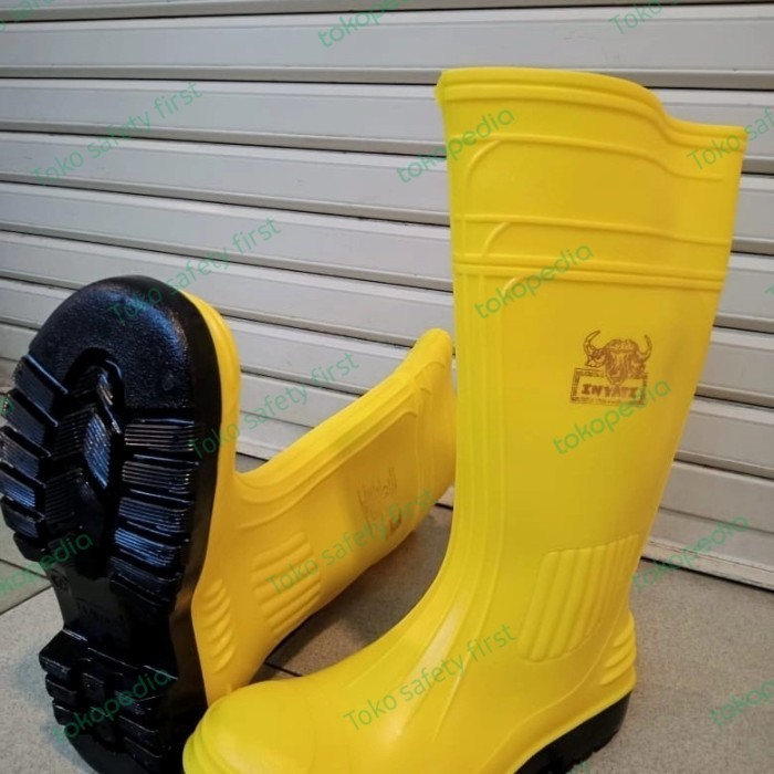 SEPATU SAFETY BOOT / SAFETY BOOT WAYNA INYATI KUNING